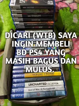 CARI MENCARI SAYA NYARI BD PS4 BORONGAN ATAU SATUAN HARGA MIRING