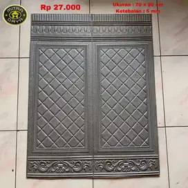 STIKER DINDING FOAM 3D MOTIF MARMER