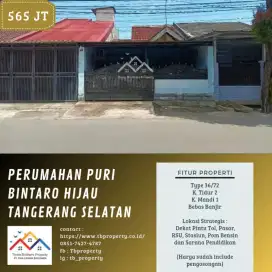 PROPERTY (CESSIE) - PERUMAHAN PURI BINTARO HIJAU TANGERANG SELATAN