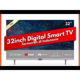 Smart TV Coocaa 32 Inci Support Digital TV