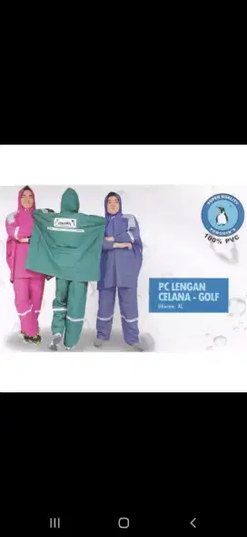Jas Hujan Penguins Golf