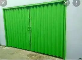 Folding gate pintu harmonika