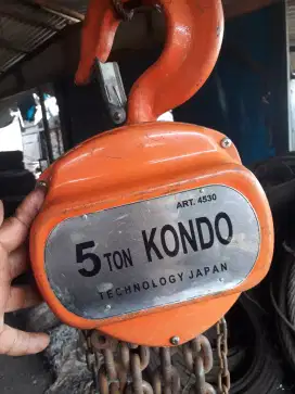 Chain blok kapasitas 5ton