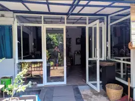 Kusen aluminium murah kusen,  jendela,  pintu,  rolling door, dll)