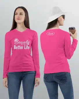 Konveksi kaos wanita crop top . T -shirt dll
