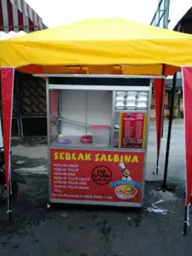 Tenda jualan yg praktis