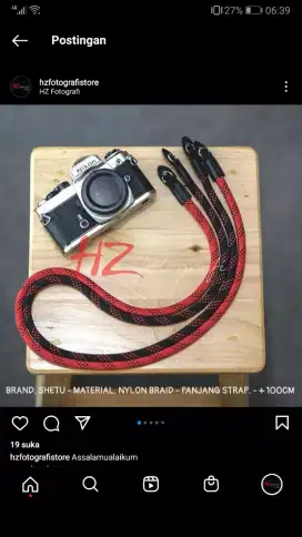 TALI STRAP CAMERA KAMERA MIRRORLESS DSLR BRAND SHETU