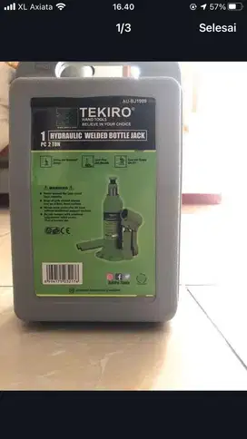 Dongkrak mobil tekiro kapasitas 2 ton (BARU)