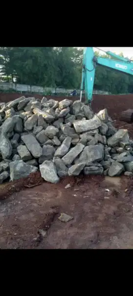 Abu batu pasir pasang cor batu belah kali sirtu sirdam split makadam