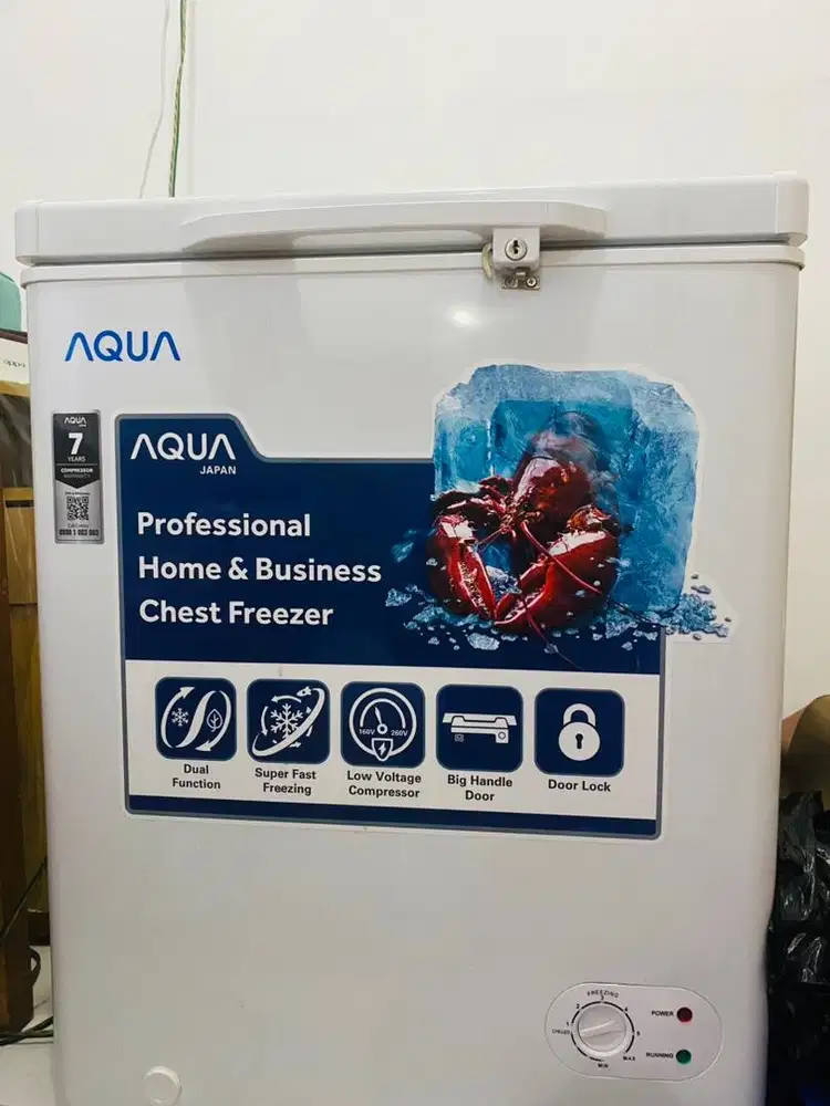 AQUA Chest Freezer 100L second