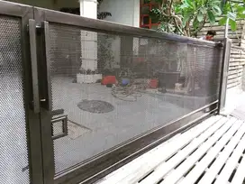 Pagar Rumah Kekinian Murah, Model Perforated