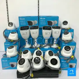 Paket camera CCTV full HD tersedia penangkal petir plus PASANG