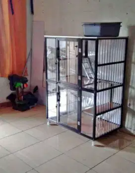 Kandang kucing aluminium 1