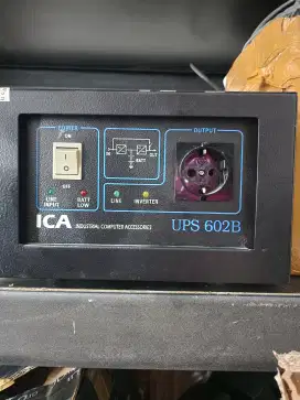 ICA UPS602B 1200VA 600w + 2 AKI GS