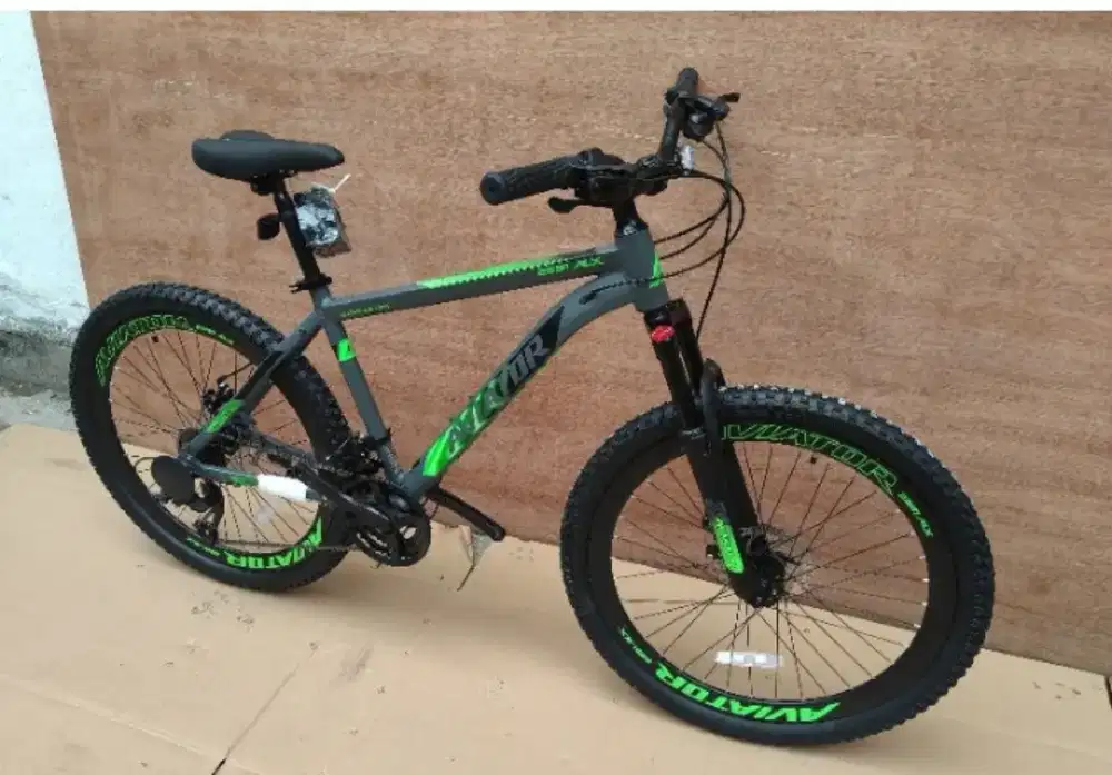 Sepeda MTB Aviator 2691 ALX frame Aloy speed 2x8 masih dalam kotak