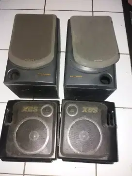 Speaker super compo Aiwa + mini compo