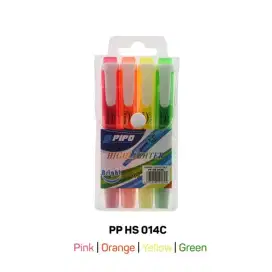 PIPO Highlighter 4 pcs pp HS 014C