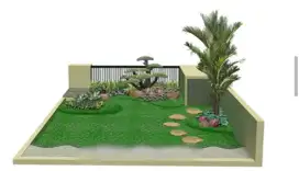 Ampyangan(batu sikat), taman, kolam, Surabaya, Sidoarjo, Gresik