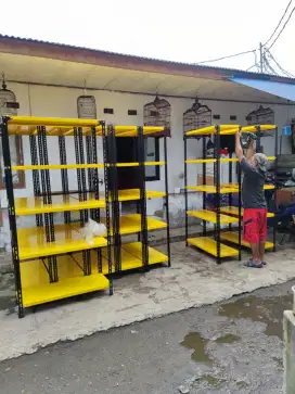 rak besi mix warna bos ku bisa di kirim