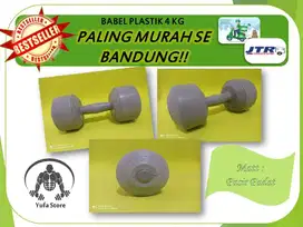 BARBEL DUMBELL PLASTIK 4 KG