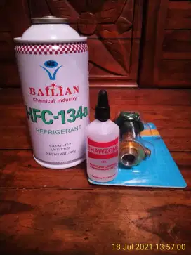 Freon-134a, CanTap Valve, Thawzone utk kulkas