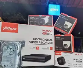 Jual dan pasang baru Kamera CCTV Paketan harga promo