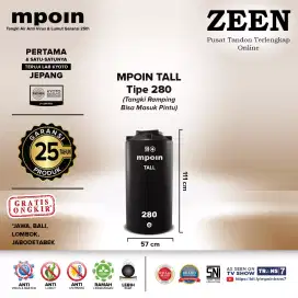 TANDON TANGKI MPOIN TALL Kap 280 L - 1100 L Garansi 25 th body ramping