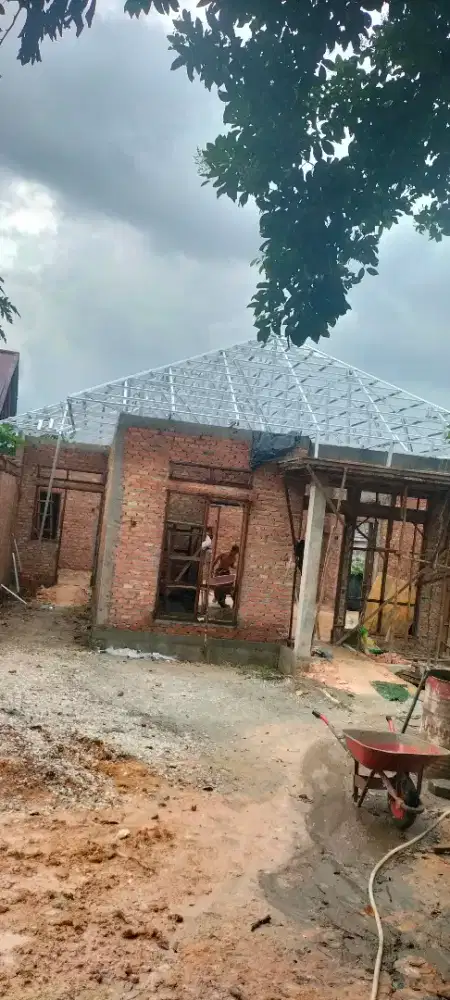 pemasangan kanopi baja ringan