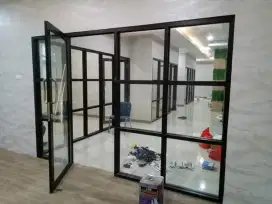 Kusen almunium, Folding gate, Rolling door, dll