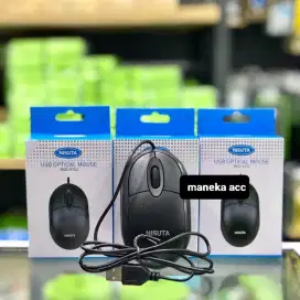 Mouse Kable 1,2M NISUTA atau MIKUSO MOS-015U Mouse Cabel Original