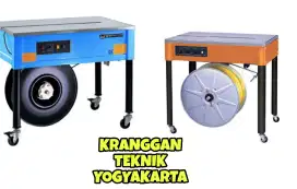(KRANGGAN TEKNIK)mesin strapping band otomatis utk kemas ikat barang