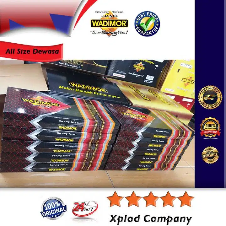 Grosir Sarung Wadimor Kardusan Wadimor Tiga Dara Grosiran Solo Kodian