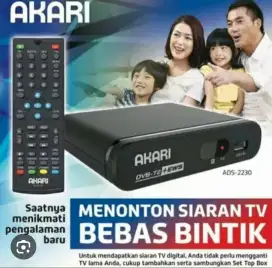 STB TV Digital Receiver AKARI ADS-2230 DVB-T2+EWS