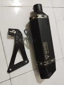 Zx25 muffler & pangkon ya