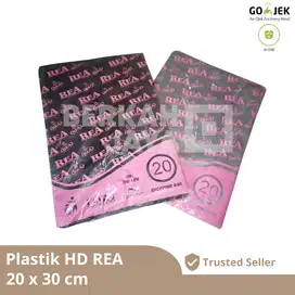 Plastik HD REA Tebal Tanpa Plong Packing Online Shop Ukuran 20 x 30 cm