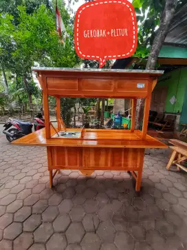 Gerobak Angkringan GRATIS ONGKIR bayar ditempat (COD) JABODETABEK #010