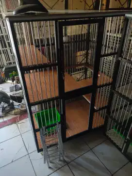 Kandang kucing Almunium