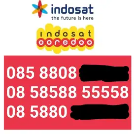 nomor cantik indosat varian 3 angka 085    4G LTe angka besar