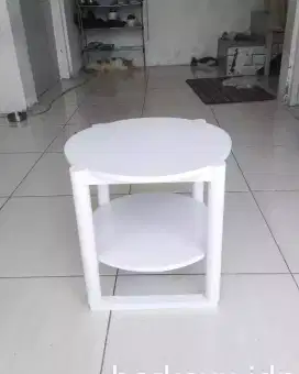 Meja kayu minimalis/meja nakas/meja dispenser/meja serbaguna