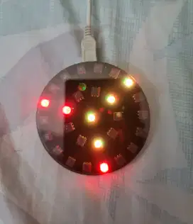 Lampu led rotary,nyala random
