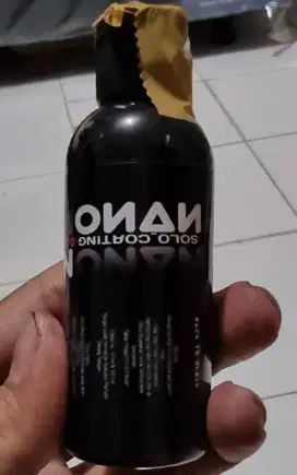 1 Botol NANO SOLO COATING Back To Black 60ml New