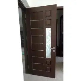 Daun pintu kamar kayu jati