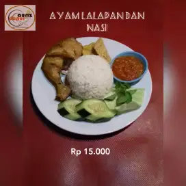 Menu Hemat Ayam Goreng / Ayam Kremes Plus Nasi_auriz dapur nikmat