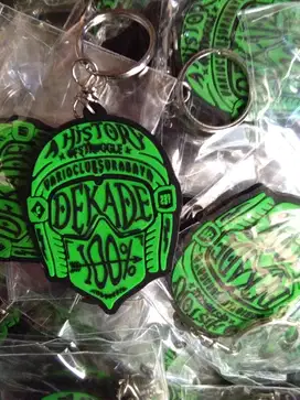 Souvenir Pin Cor Gantungan Kunci Akrilik Karet Besi Tali Lanyard