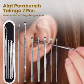 Pembersih Telinga Korek Kuping Ear Wax Picker 7 pcs