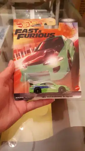 Hotwheels premium fast furious mitsubishi eclipse japan card