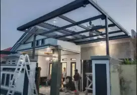 Kanopi atap kaca dll