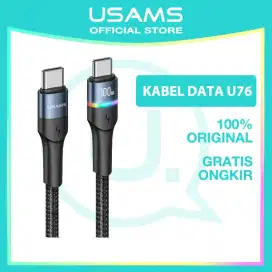 KbelData Led Usams U76 Qc Pd FC 100W Type-C To Type-C 5A (New Release)