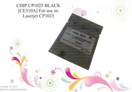 CHIP CP1025 BLACK [CE310A] FOR USE IN LASERJET CP1025 Berkualitas