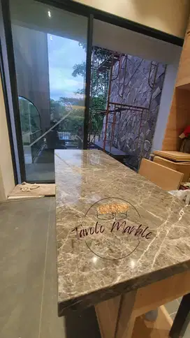 Kitchen Set Marble | Marmer Granit Import | Marmer Hermes Grey